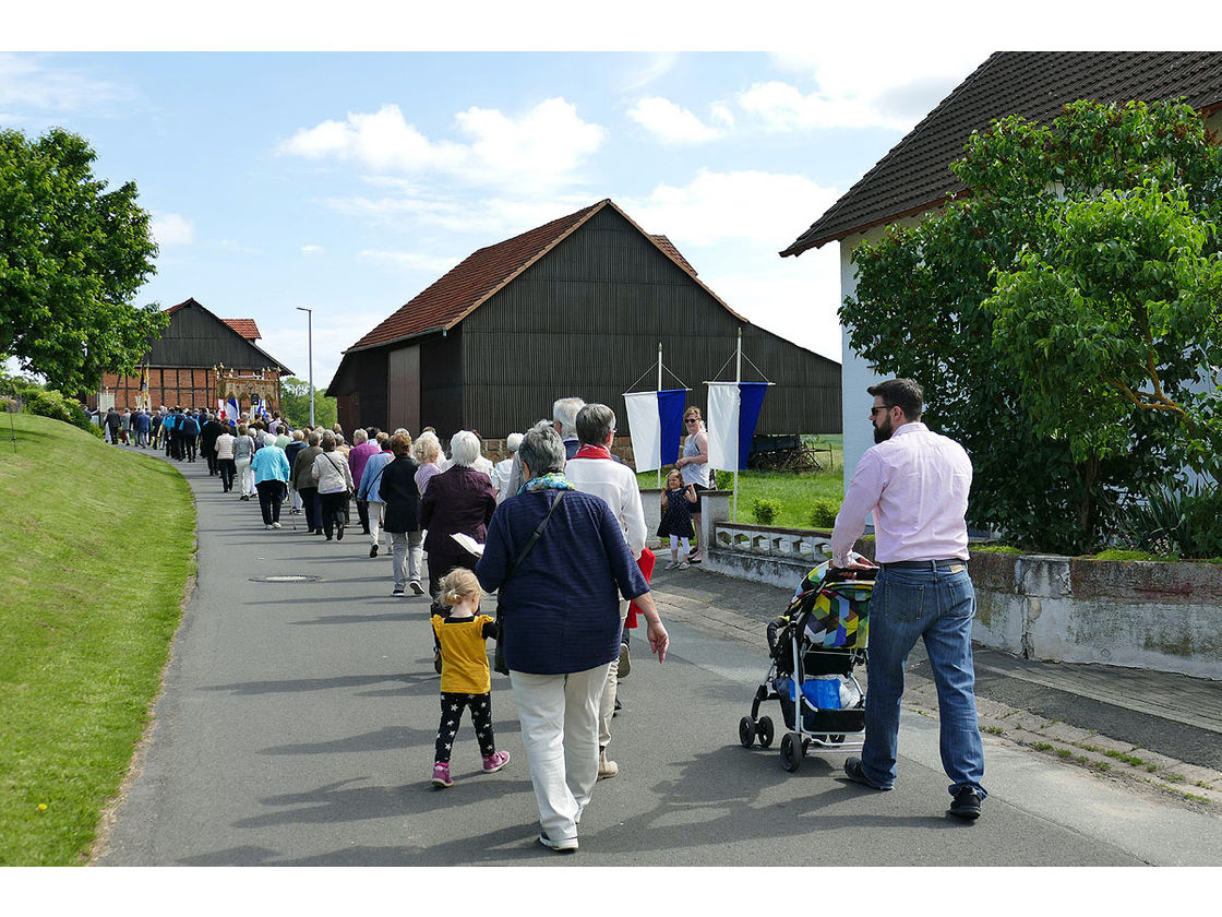 Bittprozession am Pfingstmontag (Foto: Karl-Franz Thiede)